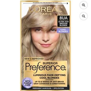 L'Oreal Superior Preference Hair Color, Ultra Ash Medium Blonde